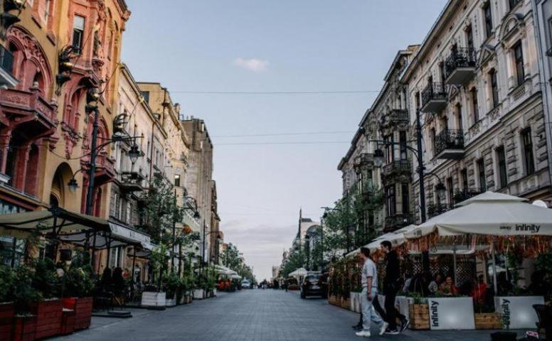 Piotrkowska Mainstreet & Secure Apartment Lodz  Ngoại thất bức ảnh